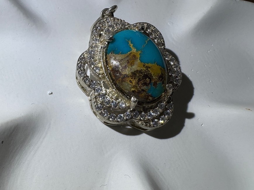 گردنبند زنانه فیروزه