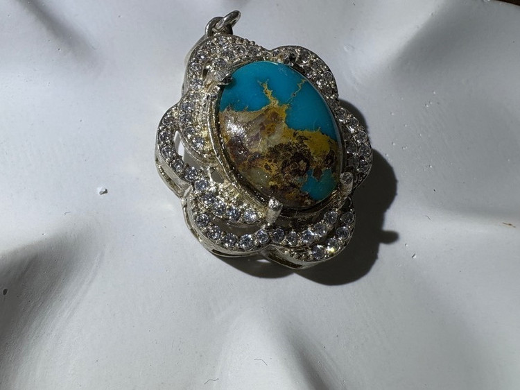 گردنبند زنانه فیروزه